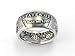 MORGAN Silver Dollar U.S. Coin Ring (Sizes 7-15) - Custom Handmade in USA (Antiqued/Tails, 7)