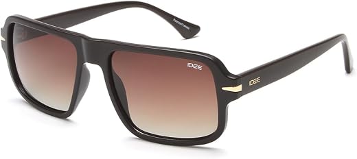 IDEE sunglasses| 100% UV Protected | Gradient | Full Rim | Square | Men | Large | Polycarbonate Frame | Gradient TAC Lens