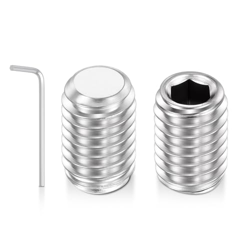 Kozelo 80 pc vis à siège plat M4-0.7x6mm acier inox