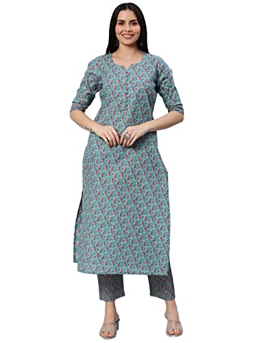 Kurta pantalon femme polycoton fini les vêtements serrés XL