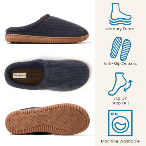 Image of Dearfoams mens Case Casual Clog