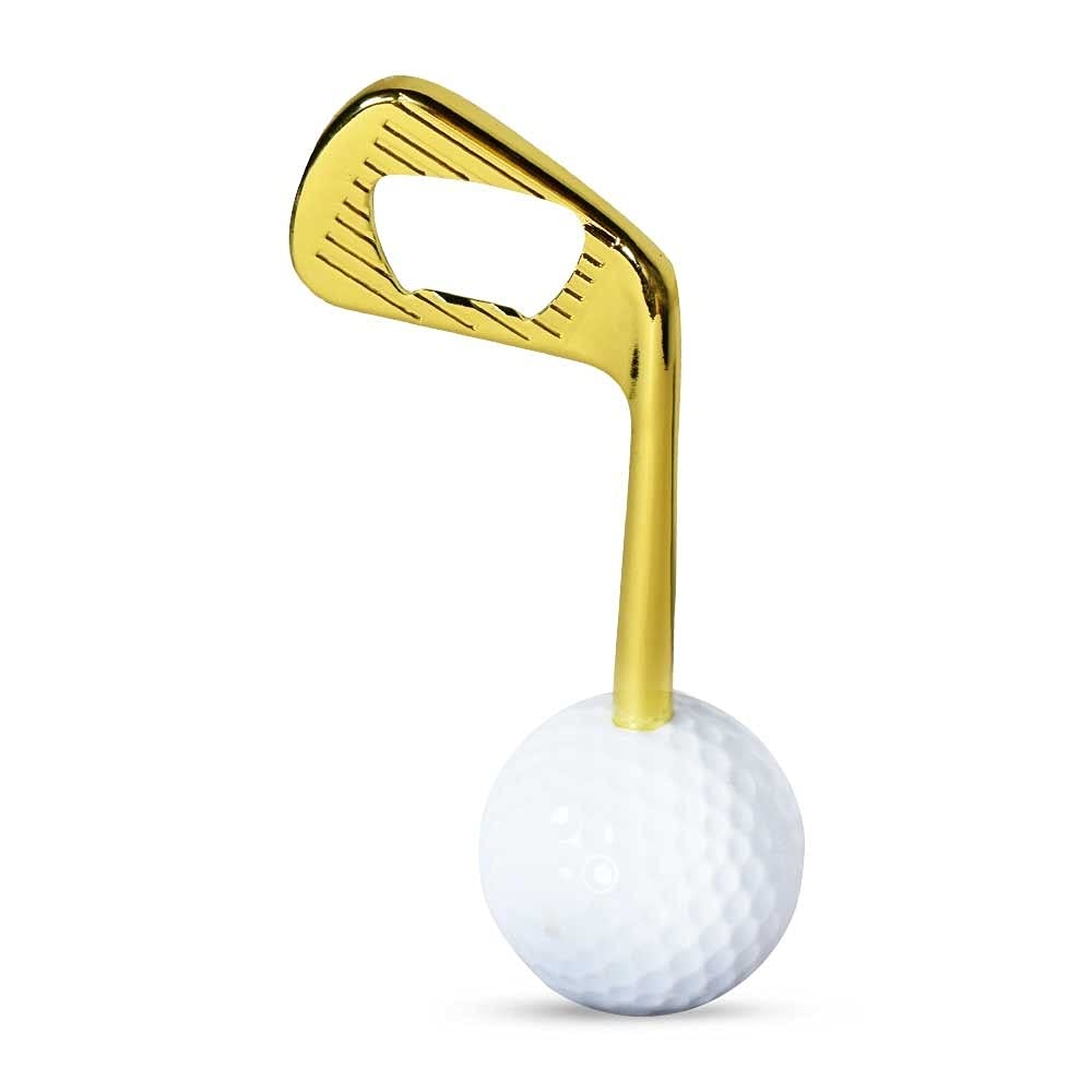 Golfoy Basics Bottle Opener Golf Club (Golden)