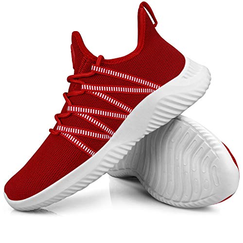 Image of Feethit Mens Slip On Running Shoes Breathable Lightweight Comfortable Fashion Non Slip Sneakers for Men