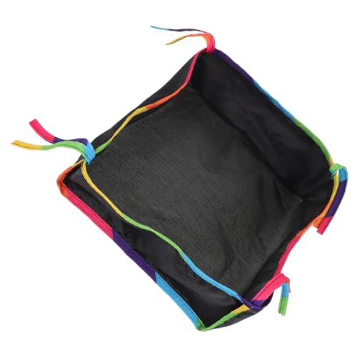 Toddmomy Stroller Bottom Storage Basket Baby Organizer Bag Cup Holder Sturdy Safe for Outdoor Travel