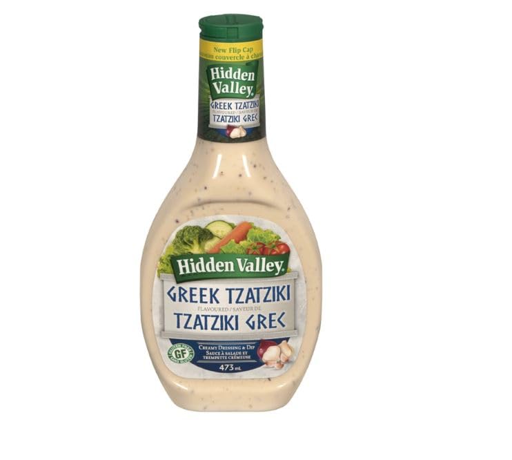 Hidden Valley salsa Greek Tzatziki 473 ml!