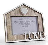 GICOS IMPORT EXPORT SRL Marco Mesa con Forma de casa, Talla única