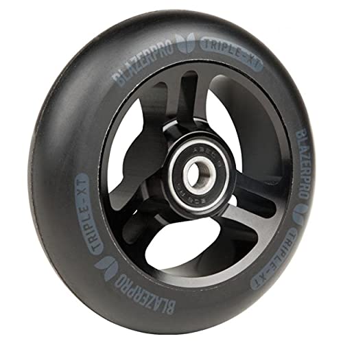 BLAZERPRO Blazer Pro Scooter Wheel Ruedas Patinaje Unisex Adulto, Negro (Black/Black), 100 Cover