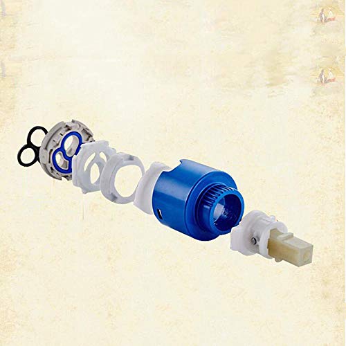 Robinet d'eau chaude et froide double commande mélangeur lavabo et baignoire complet