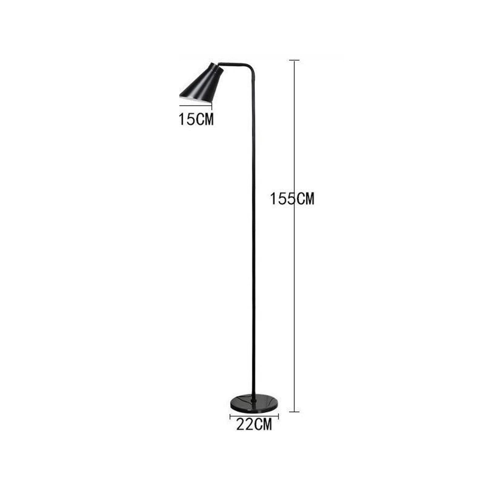 Soggiorno Lampada LED Tricolore con Base in Marmo e palo in Ferro