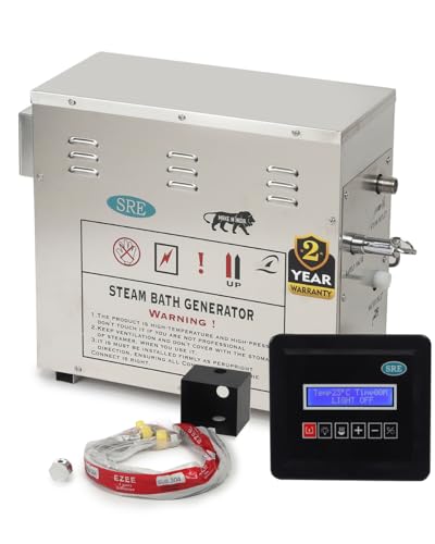 Beta Series 6kW Steam Generator | Stainless Steel | Auto Drain, Timer ...