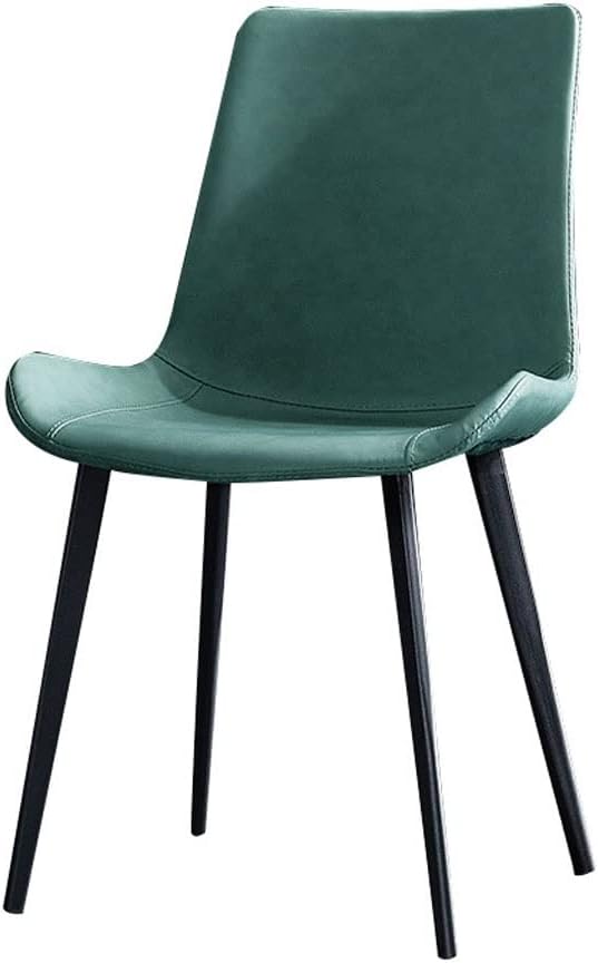 Silla de Oficina Cómoda Silla de comedor de apartamento pequeño mesa de hierro forjado y silla negociación de piso recepción silla de té de leche silla de oficina Sillas de Computadora ( Color : D )