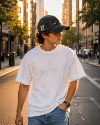 Image of Handcuffs Caps for Mens & Womens Casual Baseball Cap Adjustable Hat Unisex Summer Sun Hats