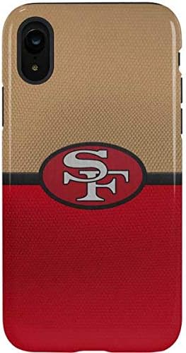Skinit Pro Phone Case Compatible with iPhone XR - Officially Licensed NFL San Francisco 49ers Vintage Design Red