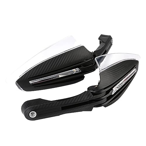 Haofy Protège-mains de Moto Clignotants LED Adaptés au Protecteur D'indicateur DRL pour une visibilité et une sécurité Améliorées pour Guidon de 7/8