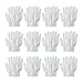 ZEPFJHE 12 Pair Nylon Knit Protections Work Gloves for Industrial Warehouse Gardening Constructions with Side Dots