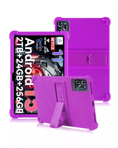 Étui TABWEE T90 antichoc violet idéal pour travailler en voyage