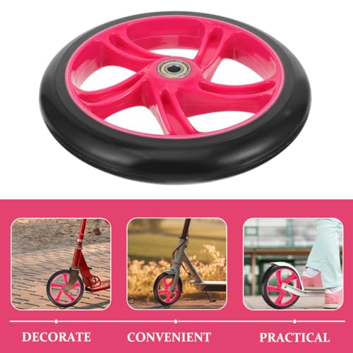 Roue de trottinette électrique en polyuréthane élastique Ciieeo 175mm