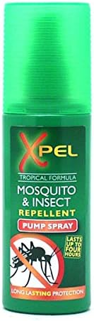 Xpel Mosquito & Insect Repellent Pump Spray Tropical Formula Holiday Travel