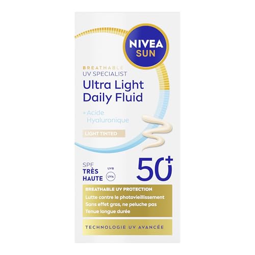 Nivea Sun Gezichtsfluid SPF 50+ – Licht getint, 40 ml - View 2