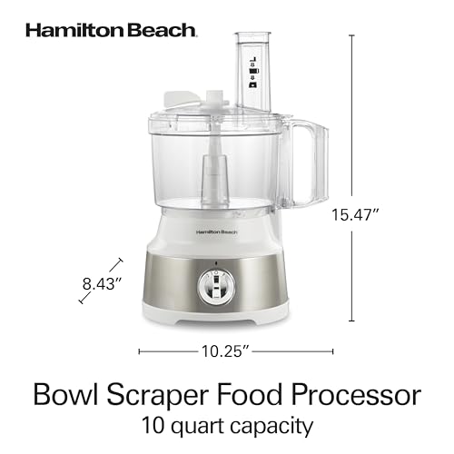 Hamilton Beach 10 Cup Food Processor & Vegetable Chopper - image 8