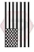 Tactical Penguin Straight Flag Magazine Stencil 2 Pack for cerakote, gunkote, duracoat Avery Paint mask Sticky Back Vinyl