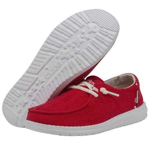 HEYDUDE Women's Wendy Boho Slip-On Casual Shoes Loafer