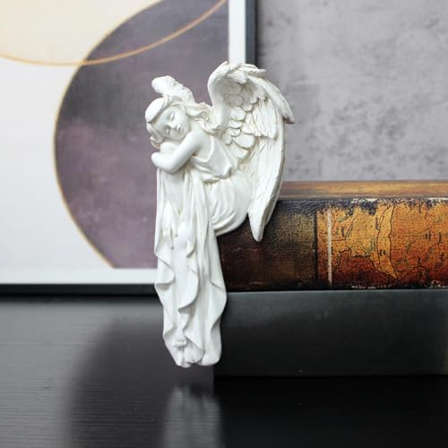 Estatua de Ángel Durmiente de Resina 16 cm miniatura 5