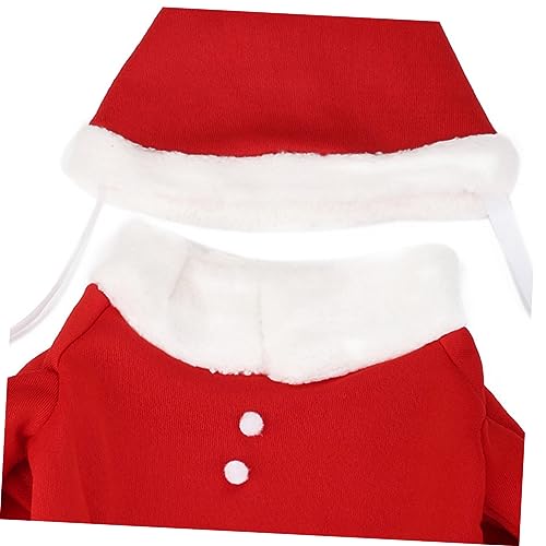 Disfraz de Santa para perro VANZACK XS Rojo miniatura 7