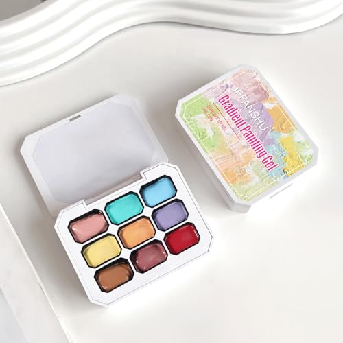 Gradient Painting Gel, 9 Colors Ombre Gel Polish UV miniatura 5