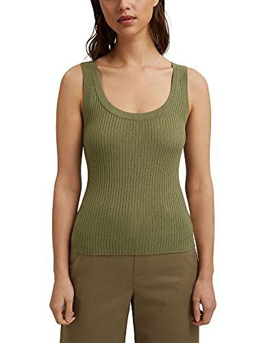 ESPRIT 041EE1I315 Maglione, 345/Light Khaki, L