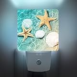 Caifujiqi Night Light Plug-in Dusk to Dawn Smart Sensor White Led Nightlight for Bedroom Bathroom Kitchen Hallway Stairs Energy Efficient Decor Desk Lamp