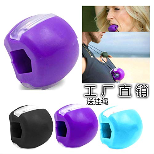 Mastigador de mandíbula, bola de fitness para exercícios musculares faciais, melhor equipamento de t