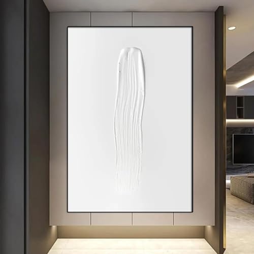Peinture abstraite pour transformer un mur vide et impersonnel