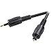 Produktbild SpeaKa Professional Toslink Digital-Audio Anschlusskabel [1x Optischer Stecker 3.5 mm - 1x Toslink-Stecker (ODT)] 3 m Sc