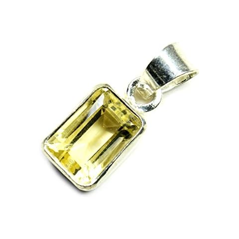 JewelryOnClick 7 Carat Citrine Pendant Charm Cover
