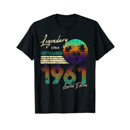 Nées En septiembre de 1961 - Regalo de cumpleaños (60 años) Camiseta