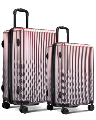 Image of Luggage Sets 2 Piece,PC+ABS Expandable Suitcases with Wheels