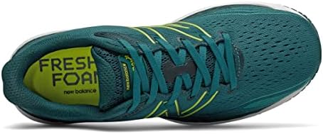 New Balance Men's Fresh Foam X 860 V12 Running Shoe, Mountain Teal/Sulphur Yellow, 10 M | Image 2