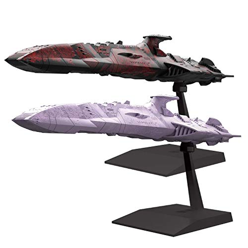 Non richiede colla. Bandai Hobby, Mecha Collection Space Battleship Yamato 2202 Classe Zeruguto Prima Classe Coleotteri Navi da Guerra Impostato plastica, multicolore