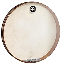 By Hand - This special frame drum with goat skin and metal balls inside is played with the hand Sea Sounds - The steel jingles inside produce a sound reminiscent of ocean waves when moved Secured - The steel balls can be inserted and removed through ...