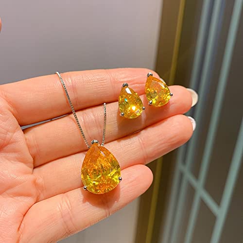 Parure topaze et quartz rose cadeau idéal anniversaire et mariage femme