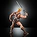 Masters of The Universe Origins Action Figure 200X Cartoon Collection He-Man, 5.5 Inch 1980s Motu TV Hero, Detailed Design & Power Sword Accessory