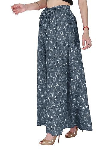 Image of Sttoffa Cotton Printed Women Wear Maxi Long Skirt 40 inch inch Full Length