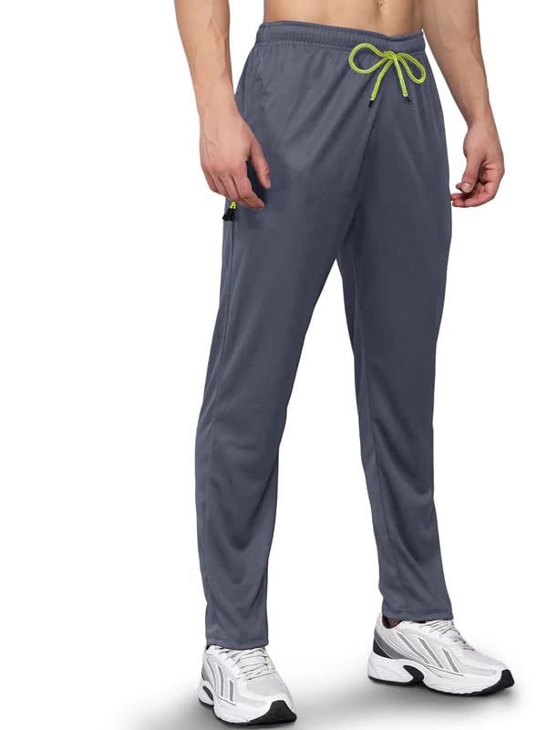 Image of Pinkmint Men's Combo Casual Trousers l Stylish Side Pocket with Zip l Lightweight & Comfortable Troser Pant for Summer (Pack of 2)