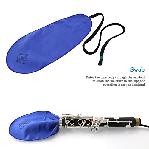 image for ROCHIX 1890 Key Oil & Clarinet Swab Cleaning Cloth Kit