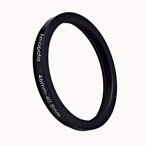 Image of 46mm to 40.5mm /46mm-40.5mm Step-Down Ring Filter Adapter for All Brands UV,ND,CPL,Metal Step-Down Ring Adapter
