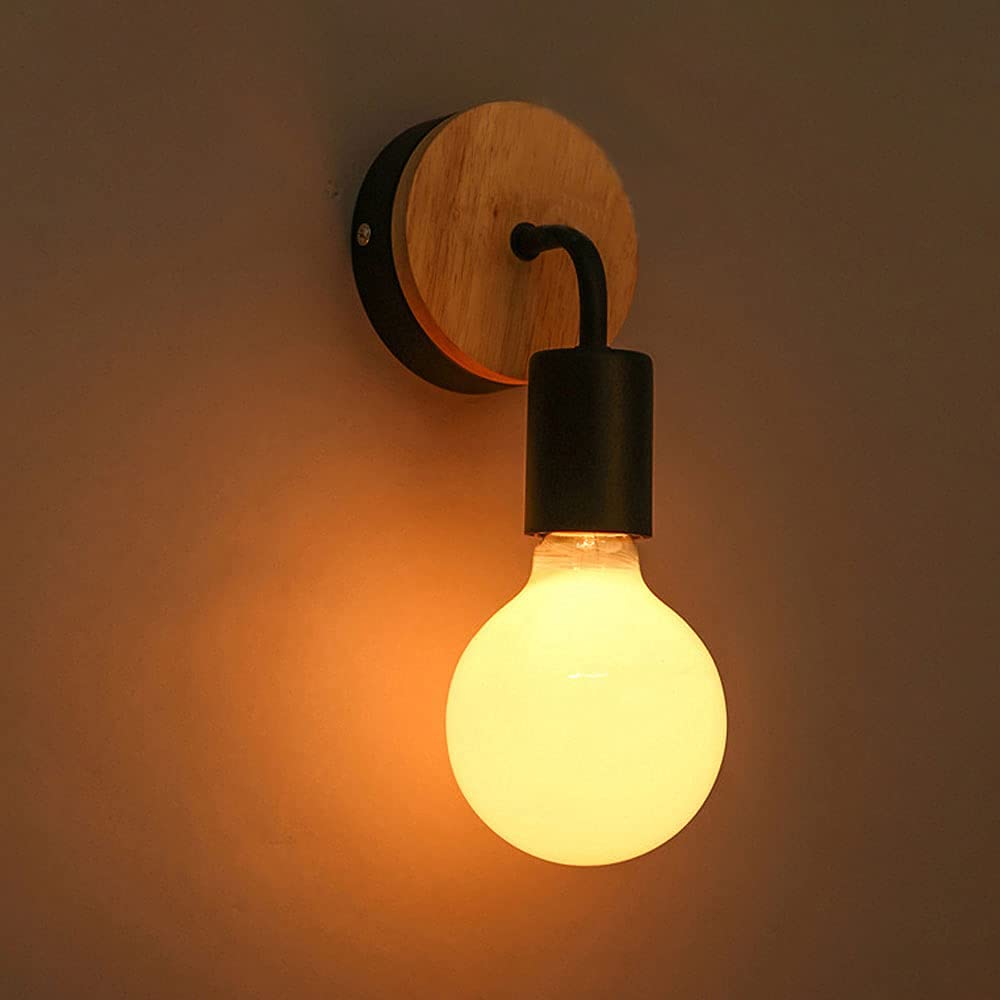 Lámpara de lectura de pared que elimina espacio ocupado en mesillas de noche E27
