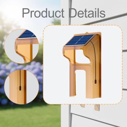 Timbres de puerta con protector de alta resistencia e impermeabilidad en color beige 4