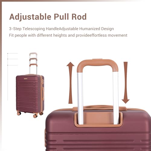 Image of 5-Piece Hardcase Luggage Sets 20 inch24 inch28 inch