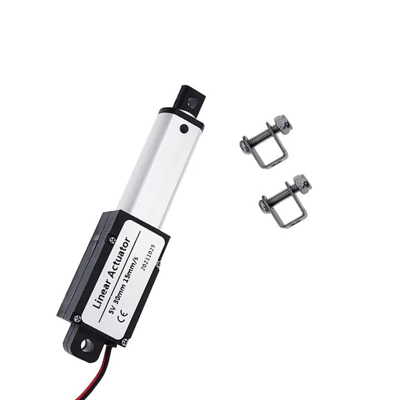 Actionneur linéaire électrique DC 5V 50mm 25N micro vérin de précision mécanique - 5
